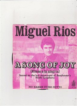 Single Miguel Rios - A song of joy - 0