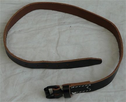 Riem / Mantelriem, Wehrmacht / Heer, voor Rugzak of Eetketel, Reproductie.(1) - 0