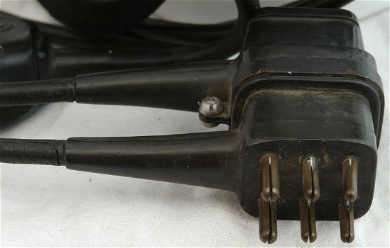 Koptelefoon / Headset, Operator, type Albiswerke Zürich A.G., Nederlandse Krijgsmacht, jaren'50/'60. - 6