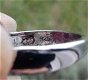 925 amethyst crystal ring GROOT OPVALLEND - 1 - Thumbnail