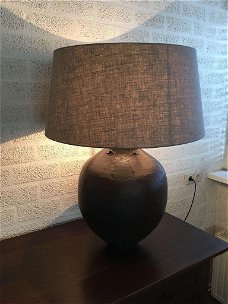 rijstekruik als lamp