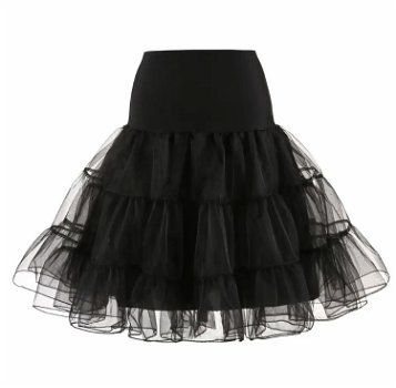 Petticoat Daisy - zwart - maat XL (42) - 0