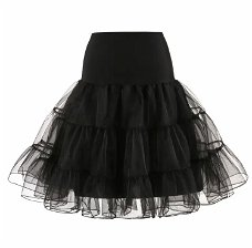 Petticoat Daisy - zwart - maat XL (42)