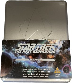 Star Trek - The Next Generation Seizoen 4 (7 DVD) Nieuw/Gesealed - 0