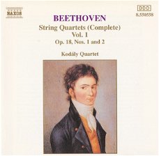 Kodály Quartet - Beethoven – String Quartets (Complete) Vol. 1: Op. 18, Nos. 1 And 2 (CD) Nieuw