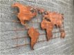 muurdecoratie , wanddeco de wereldkaart - 0 - Thumbnail