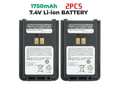 New Battery Two-Way Radio Batteries YAESU 7.4V 1750mAh/12.95Wh - 0