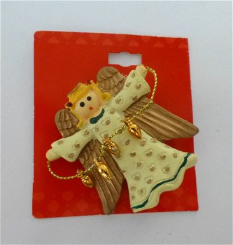 Vrolijke kerstbroche - 2