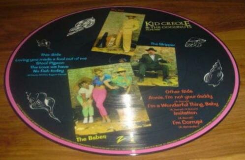 Picture disk(plaat)Kid Creole and the Coconuts - 1