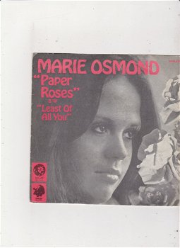 Single Marie Osmond - Paper roses - 0