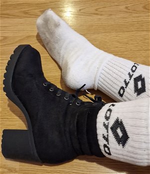 Witte sport sokken - 0