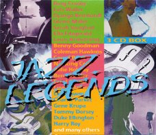 Jazz Legends (3 CD) Nieuw
