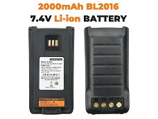 New Battery Two-Way Radio Batteries HYTERA 7.4V 2000mAh/14.80WH