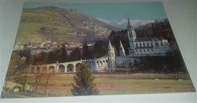 Kaart Lourdes France La Basilique et le Pic du Jer(nr.2) - 0