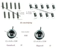 = Onderdelen = FHS / Hermle =42046