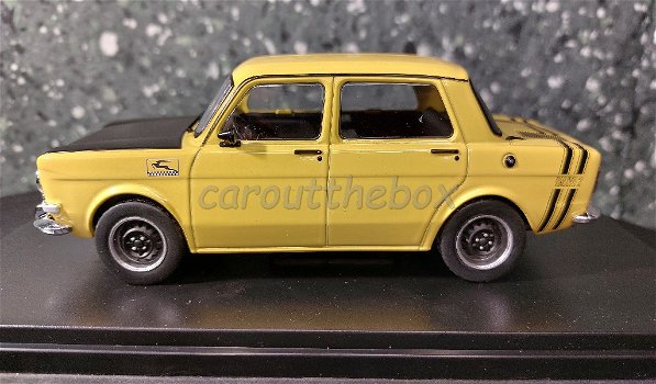 Simca 1000 Ralley 2 geel 1/24 Whitebox WB089 - 0