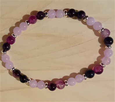 Armband edelstenen 3 voor 10 euro. - 2