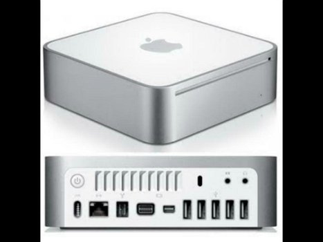 Mac Mini 3.1 Intel Core 2 Duo 64 Bit YM008B8M9G5 en Apple Mighty Usb Mouse Enz. - 0