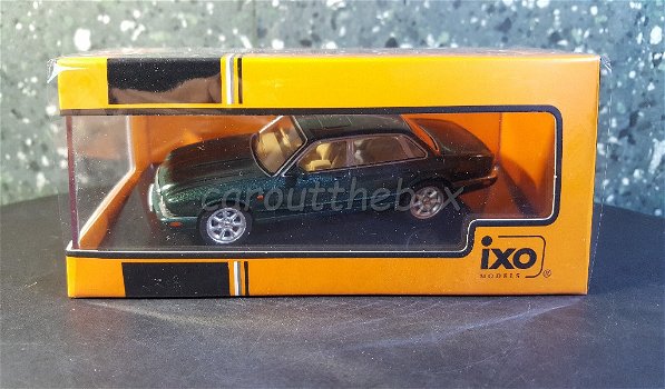 Jaguar XJ8 1998 groen 1/43 Ixo V941 - 3