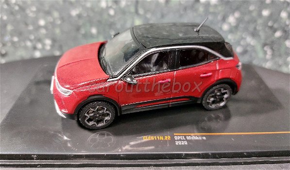 Opel Mokka-e 2020 rood 1/43 Ixo V944 - 0