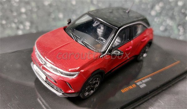 Opel Mokka-e 2020 rood 1/43 Ixo V944 - 1