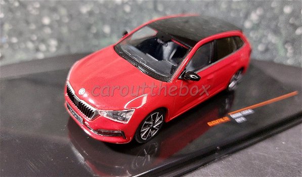 Skoda Scala 2019 rood 1/43 Ixo V950 - 1