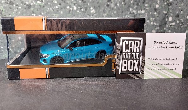 Audi RS 3 limousine 2022 blauw 1/43 Ixo V951 - 5