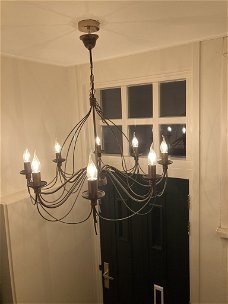 Klassieke Hanglamp 8 armen kandelaar