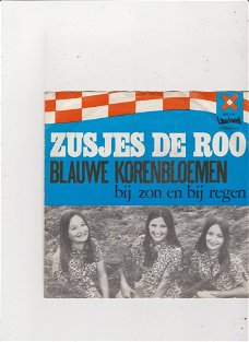 Single Zusjes de Roo - Blauwe Korenbloemen