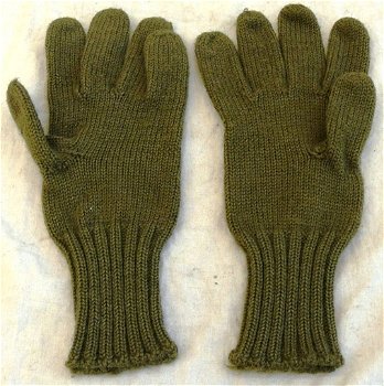 Handschoenen, Winter, Koninklijke Landmacht, jaren'60/'70.(Nr.3) - 0