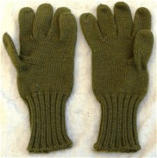 Handschoenen, Winter, Koninklijke Landmacht, jaren'60/'70.(Nr.3)