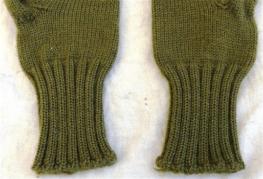 Handschoenen, Winter, Koninklijke Landmacht, jaren'60/'70.(Nr.3) - 2