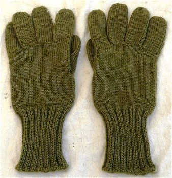 Handschoenen, Winter, Koninklijke Landmacht, jaren'60/'70.(Nr.3) - 3