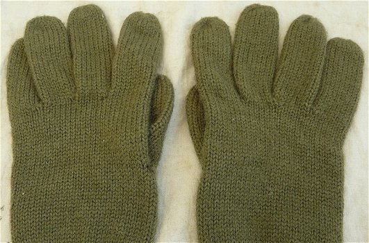 Handschoenen, Winter, Koninklijke Landmacht, jaren'60/'70.(Nr.3) - 4