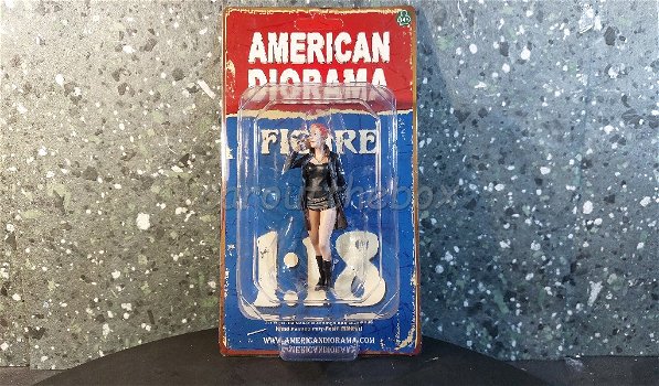Diorama figuur Ladies Night GIANNA 1:18 Amer. diorama AD454 - 2