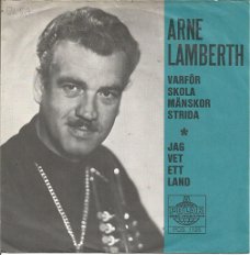 Arne Lamberth – Varför Skola Mänskor Strida (1971)