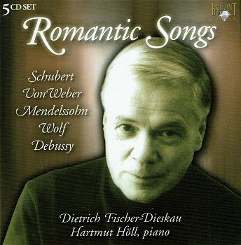 Dietrich Fischer Dieskau - Romantic Songs (5 CD) Nieuw - 0
