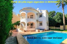 Uw eigen prachtige Villa in BENISSA met heel veel extra voor u