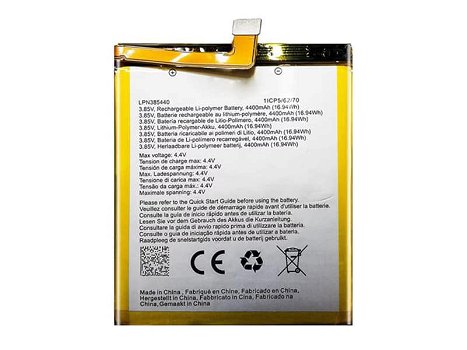 New battery LPN385440 4400mAh/16.94WH 3.85V for CROSSCALL TREKKER-X4 - 0