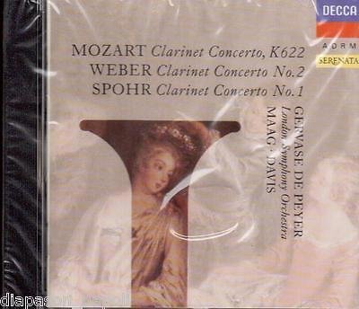CD - Mozart, Weber, Spohr - Clarinet Concertos, Gervase de Peyer - 0