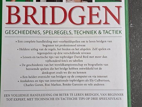 Boek Bridgen - Geschiedenis, Spelregels, Techniek & Tactiek - David Bird 9789048303335 - 2