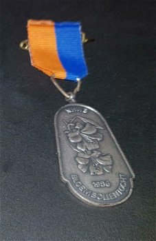 Wandelmedaille Bloembollentocht 1986 - 0