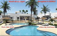 Uw eigen nieuwe Bungalow in DENIA bij zee en zandstrand en met