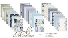 Paper pack Cozy Moments 78 sheets A4 size 12 dubbelsided papers x 6