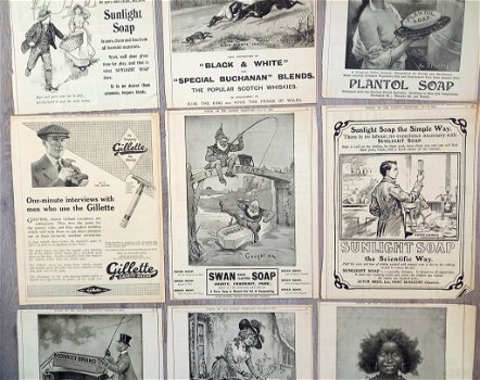 Punch 9 bladen met reclame uit 1903-1919 - 2