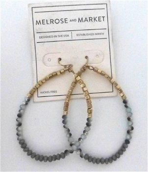 Grote oorbellen van Melrose market - 3