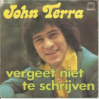 John Terra – Vergeet Niet Te Schrijven (1974) - 0