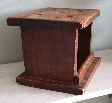 Oude houten stoof - 1