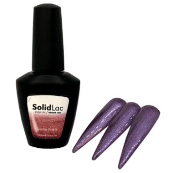 Solid lac - Sparkle purple - 0