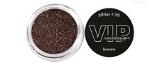 VIP Naildesign - Glitter brown